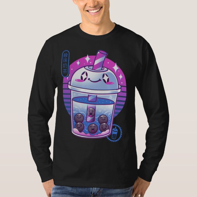 Camiseta Boba Wave Tea (Anverso)