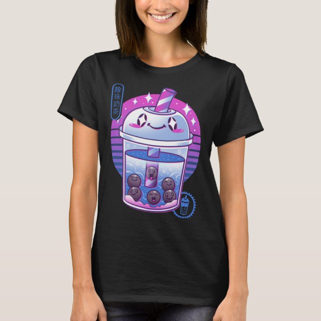 Camiseta Boba Wave Tea (Anverso)