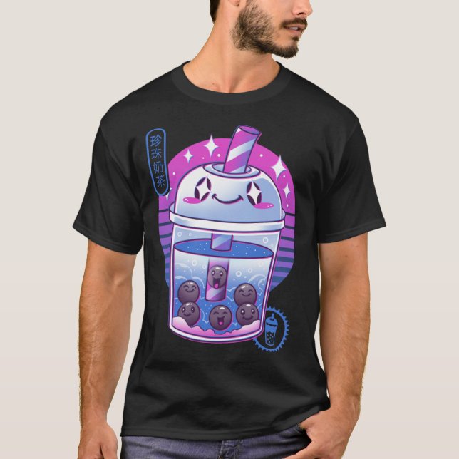 Camiseta Boba Wave Tea (Anverso)