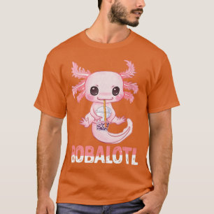 Camiseta Bobalotl Axolotl Boba Kawaii Anime regalo japonés