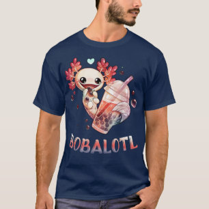 Camiseta Bobalotl Axolotl Boba Kawaii Anime Regalo japonés
