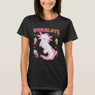 Camiseta Bobalotl Axolotl Boba Tea Bubble Leche