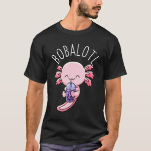 Camiseta Bobalotl Axolotl Boba Tea Bubble Leche