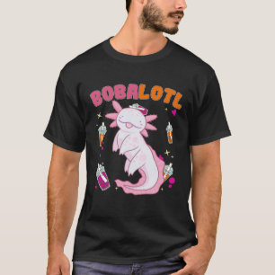 Camiseta Bobalotl Axolotl Boba Tea Bubble Leche