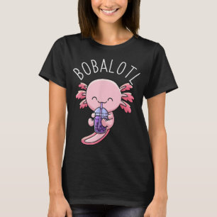 Camiseta Bobalotl Axolotl Boba Tea Bubble Leche