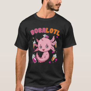 Camiseta Bobalotl Axolotl Boba Tea Bubble Leche 5
