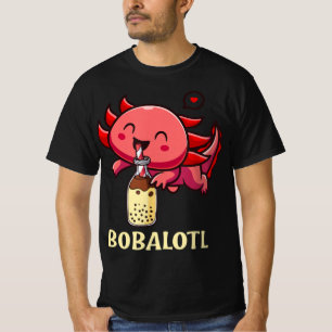 Camiseta Bobalotl Axolotl Boba Tea Bubble Lover