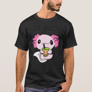 Camiseta Bobalotl Axolotl Bubble Tea Boba Tea Axolotl