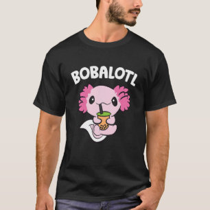 Camiseta Bobalotl Axolotl Bubble Tea Bubble Millina Boba Te