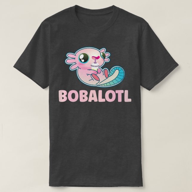 Camiseta Bobalotl bubble-tea Premium (Diseño del anverso)