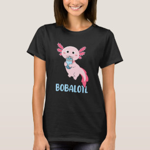 Camiseta Bobalotl Cute Axolotl Té de burbuja Neko
