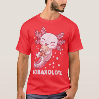 Camiseta Bobaolotl Boba Tea Bubble Mill Kawaii Aolotl