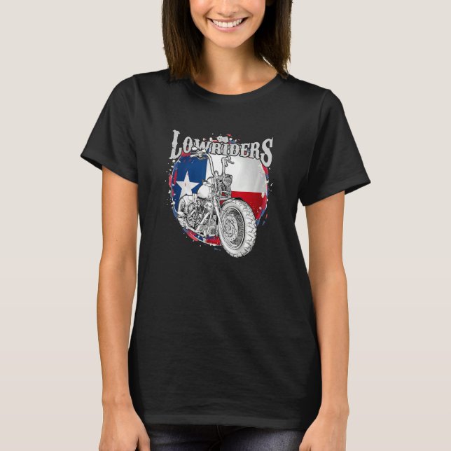 Camiseta Bobber Low Rider Clothes Chicano Cholo Vicla Lowri (Anverso)