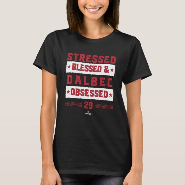 Camiseta Bobby Dalbec Obsesionó a Mlbpa, jugador de béisbol (Anverso)