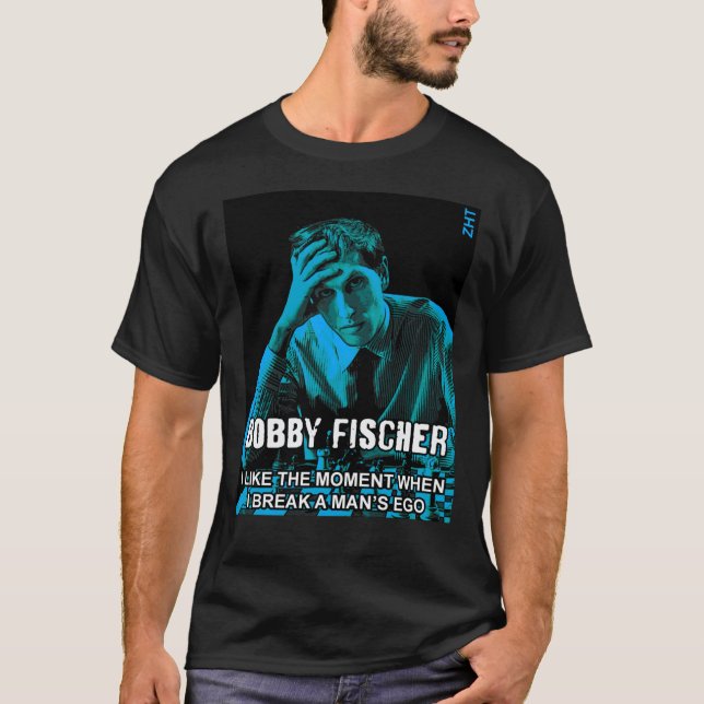 Camiseta Bobby Fischer Classic T-Shirt (Anverso)