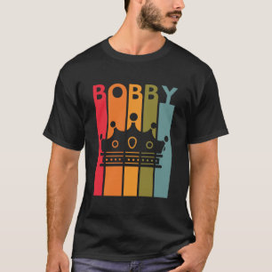 Camiseta Bobby Gift Idea Para Niños Hombres Retro Primer No