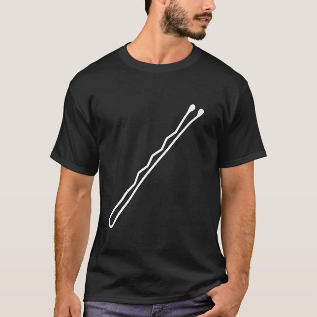 Camiseta Bobby Pin Hairpin Hairdresser Hairstylist Beauty S (Anverso)