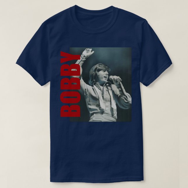 Camiseta Bobby Sherman Retro Aesthetic Fan Art 4 (Diseño del anverso)