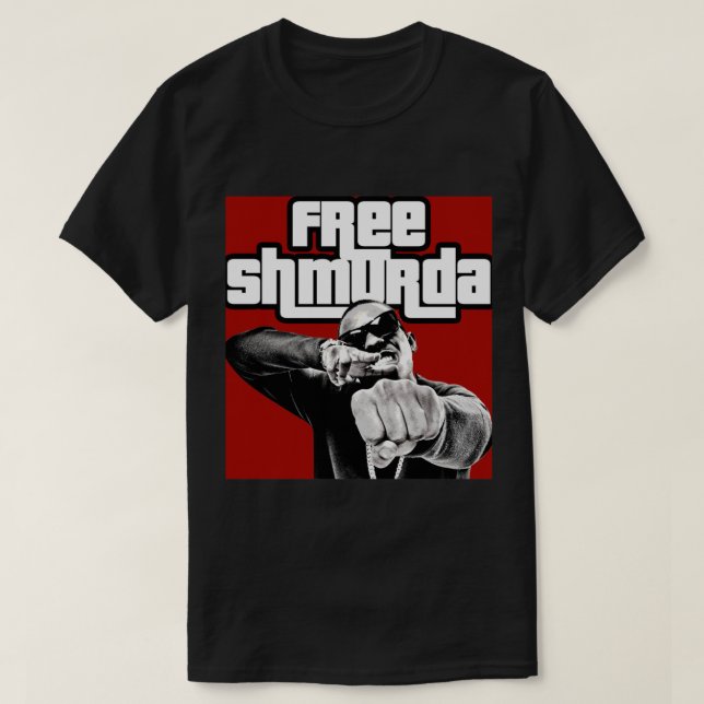 Camiseta Bobby Shmurda Free Rap Classic T-Shirt (Diseño del anverso)