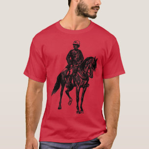 Camiseta Bobby sobre un policía a caballo
