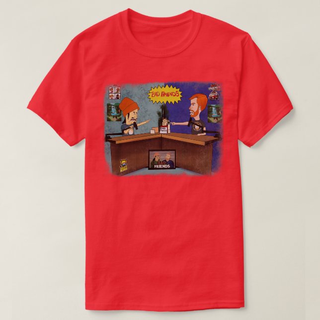 Camiseta Bobby y Andy (Diseño del anverso)