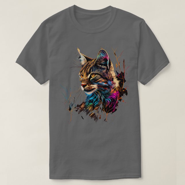 Camiseta Bobcat americano (Diseño del anverso)