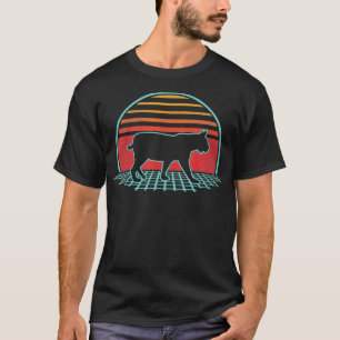 Camiseta Bobcat Retro Vintage Estilo de los años 80 Regalo