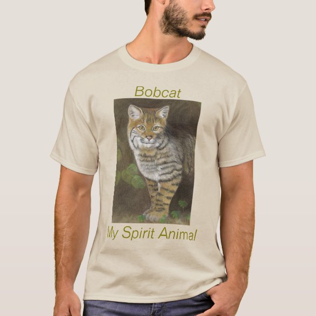 Camiseta Bobcat Spirit Animal (Anverso)