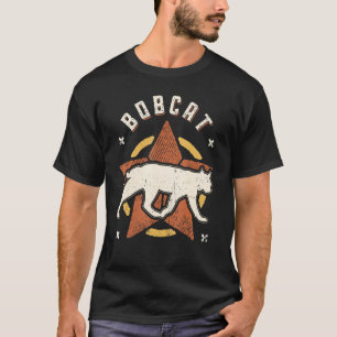 Camiseta Bobcat Vintage Retro Classic Animal