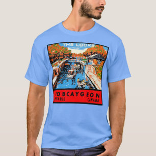 Camiseta Bobcaygeon Ontario Vintage Travel