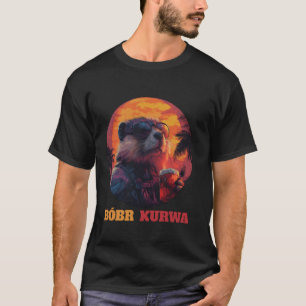 Camiseta Bober Bobr Bóbr Bieber Kurwa Meme gracioso meme re