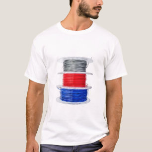 Camiseta Bobinas de plástico para impresión 3D