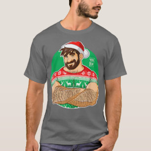 Camiseta Bobo Bear - Adam Likes Crossing Arms at Xmas parti