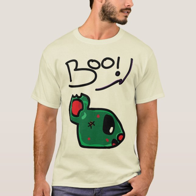 Camiseta Bobo, el ratón del zombi (Anverso)