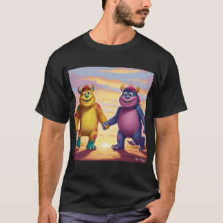Camiseta Bobo y Zippy: Amigos brillantes en un mundo de mon