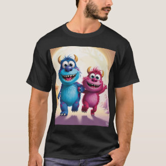 Camiseta Bobo y Zippy: Amigos brillantes en un mundo de mon