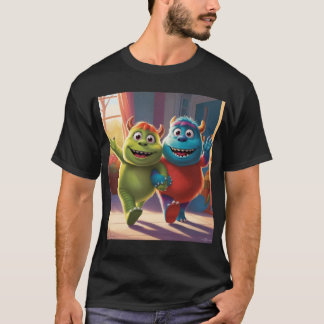 Camiseta Bobo y Zippy: Amigos brillantes en un mundo de mon