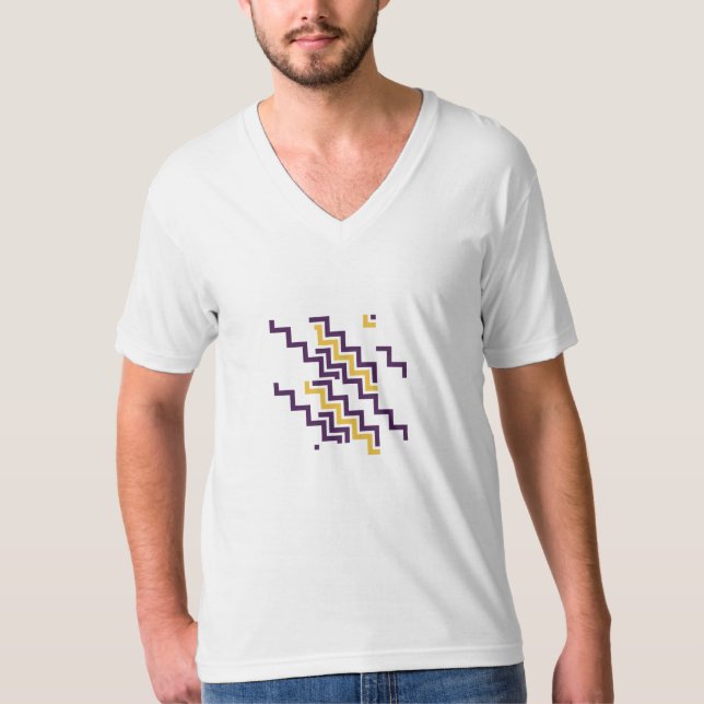 Camiseta Bobos Sunset Glitch (Anverso)