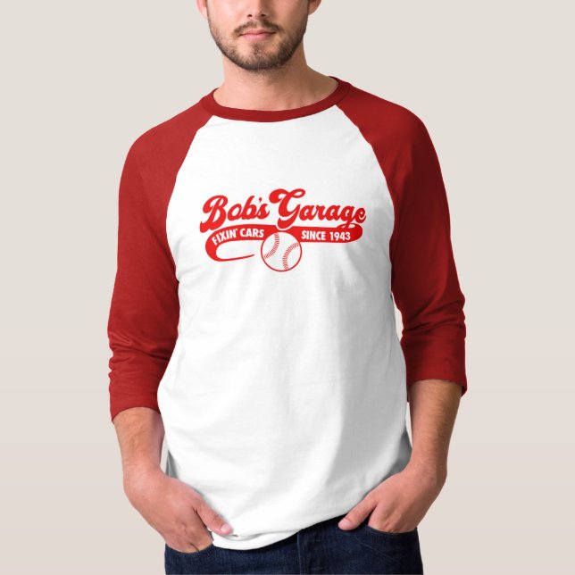 Camiseta Bobs Garage Baseball team (Anverso)
