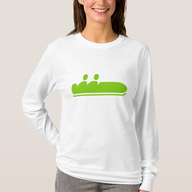 Camiseta Bobsled - Matian Green (Anverso)