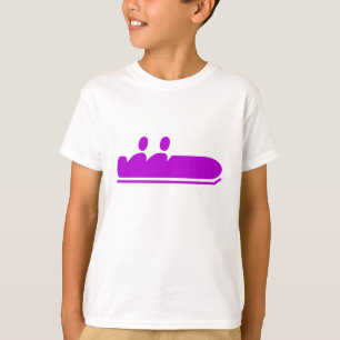 Camiseta Bobsled - Púrpura