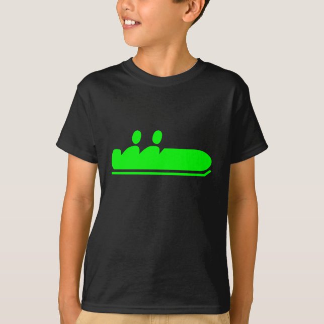 Camiseta Bobsled - Verde (Anverso)