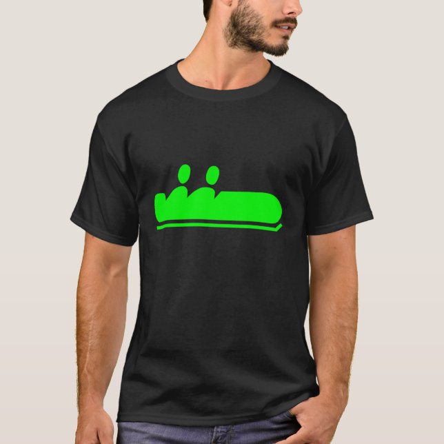 Camiseta Bobsled - Verde (Anverso)