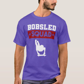 Camiseta Bobsledding Winter Sport Bobsled Instructor vintag