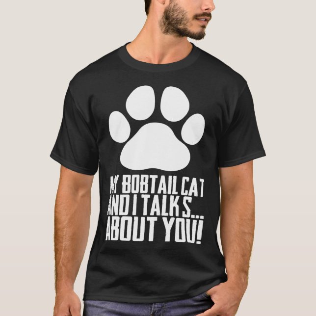 Camiseta Bobtail  Gatos Bobtail  Mamá Bobtail  2 (Anverso)
