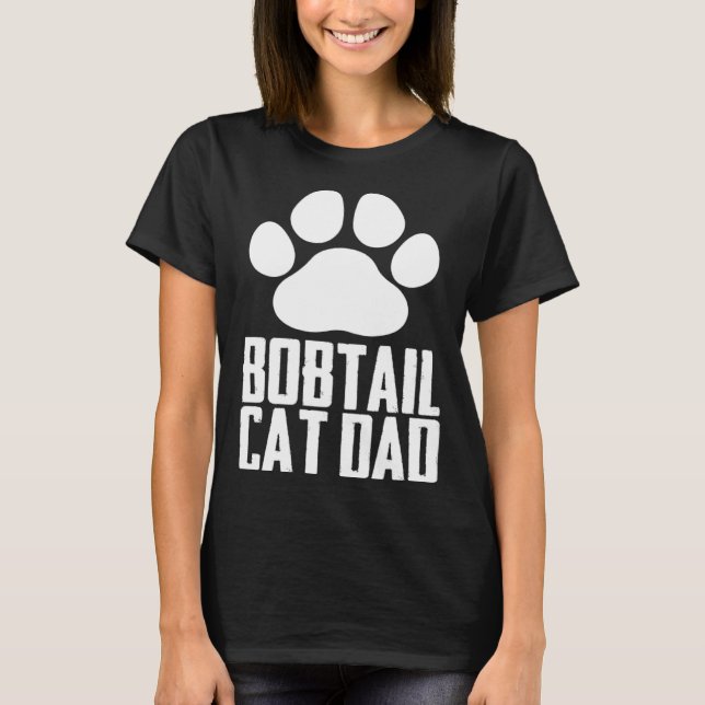 Camiseta Bobtail kittens  Bobtail mom  Bobtail dad  3 (Anverso)