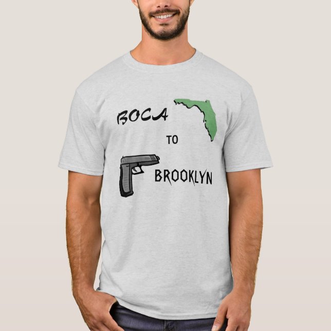 Camiseta Boca a Brooklyn (Anverso)