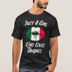 Camiseta Boca Boca Amor Bandera Mexicana Tampico