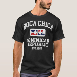 Camiseta Boca Chica República Dominicana XXL Diseño atlétic