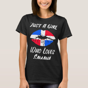 Camiseta Boca de boca Amor República Dominicana Bandera Sam